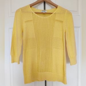 Yellow Knit Sweater